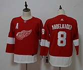 Women Red Wings 8 Justin Abdelkader Red Adidas Jersey,baseball caps,new era cap wholesale,wholesale hats